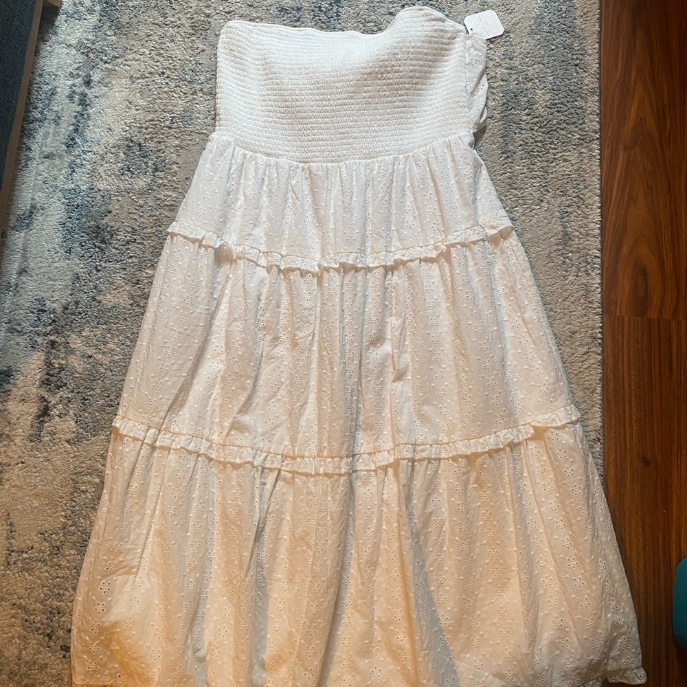 Altar'd State Floral Embroidered Dress